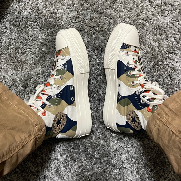 Converse Multicolor High-Top Sneakers - Picture 3 of 8